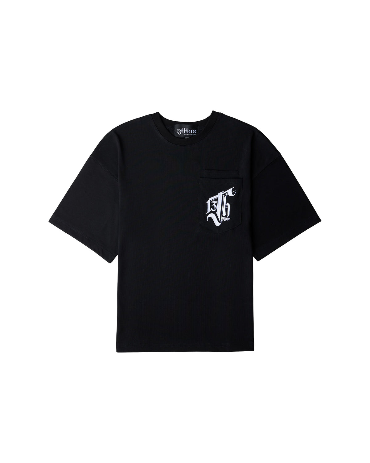 Double Pocket T-Shirt - Black