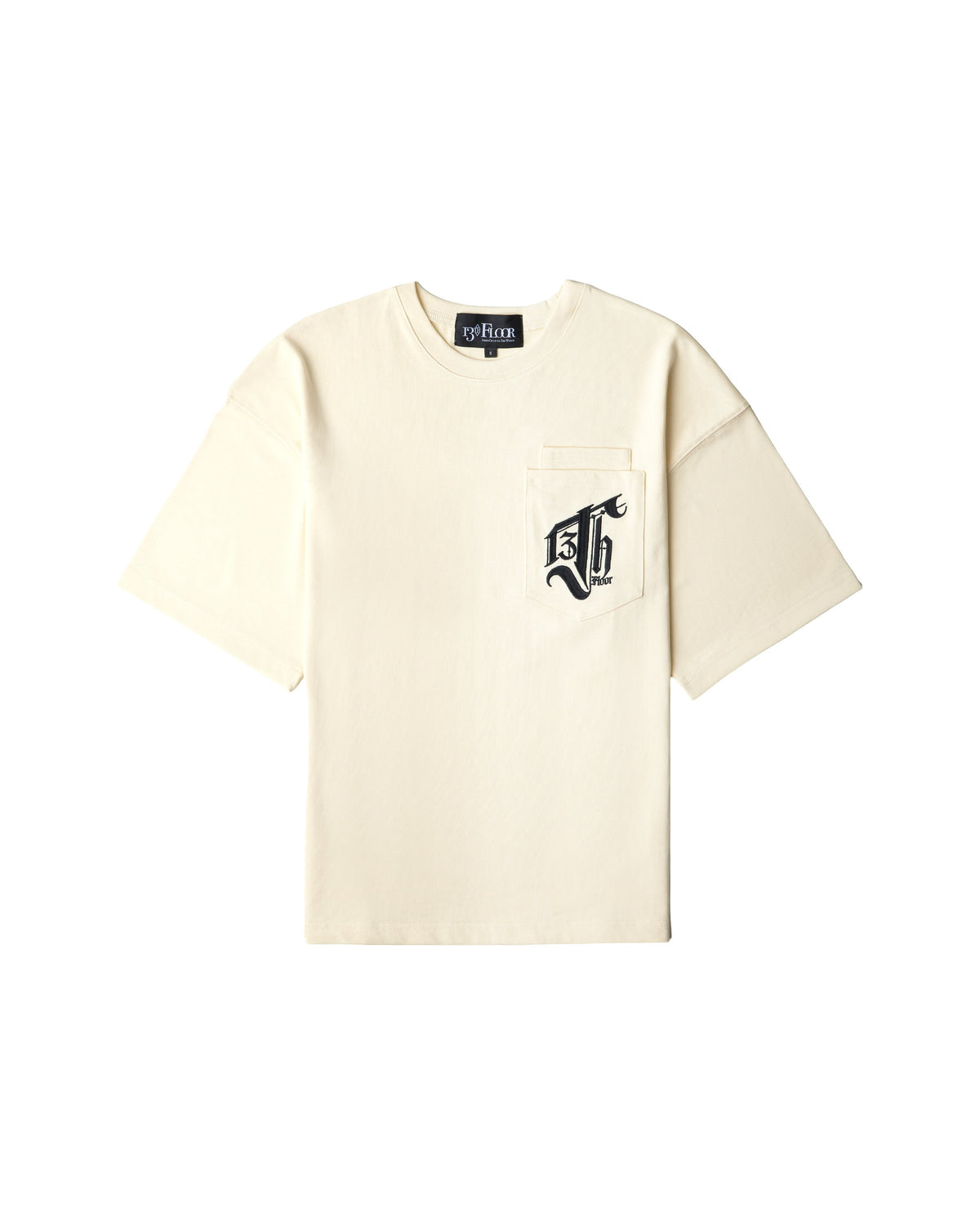 Double Pocket T-Shirt - Ivory