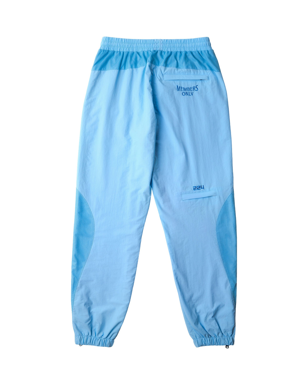 Nylon Track Pant - Baby Blue